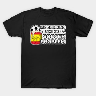 Spain Soccer Drinking Team T-Shirt